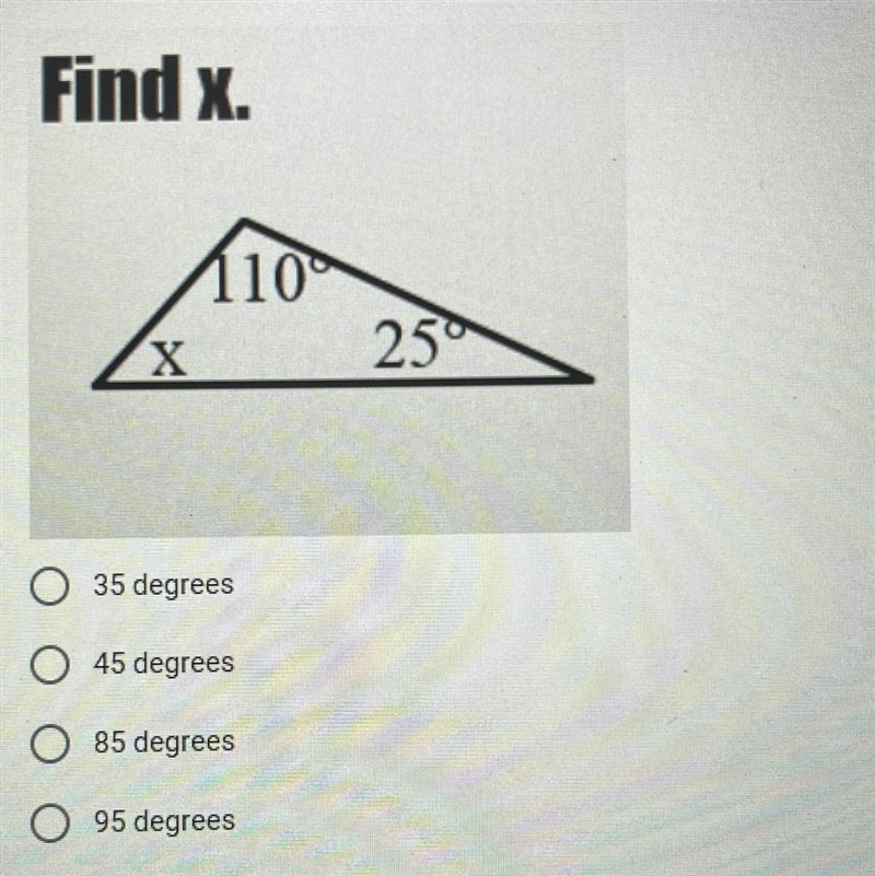 Find the measure of the indicated angle.-example-1