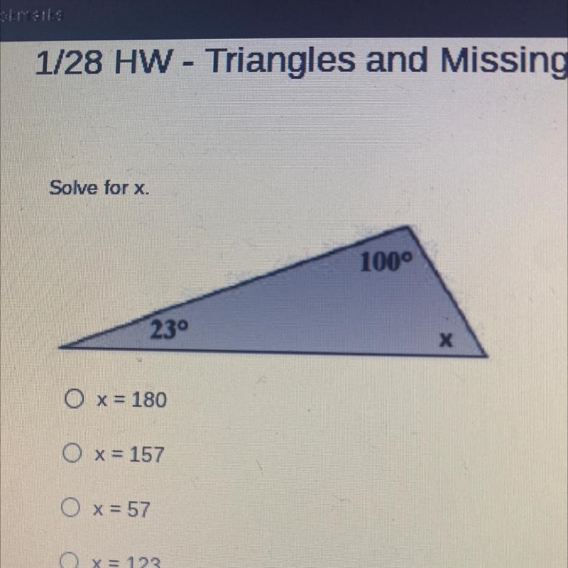 I need help Solveing for X-example-1