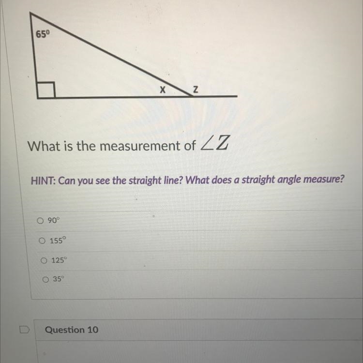 What is the measurement of LZ HUT you see the sight line What is a stright and end-example-1