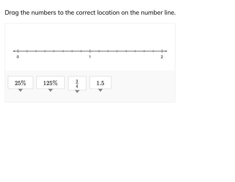 Order these numbers to the correct location-example-1