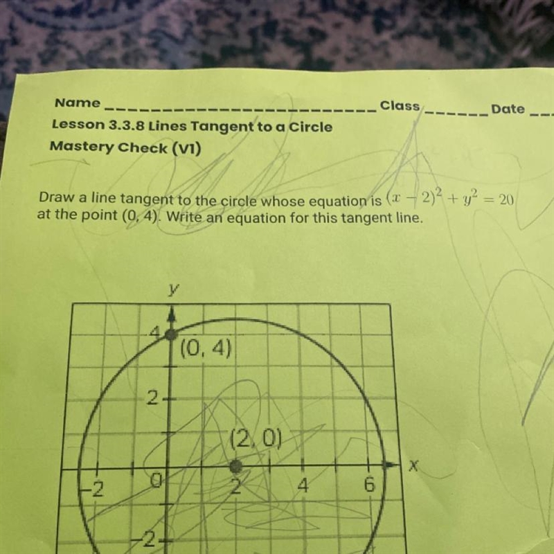 Math tangent of a circle Also sorry my sister got a hold of it ASAP!!!-example-1