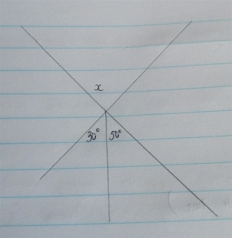 Calculate the unknown angles of the following ​-example-1