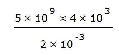 5multipled 10the power 5 multipiled 4 multipled 10 to the power 3 divided by 2 multipled-example-1