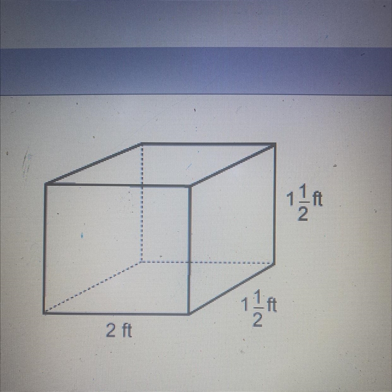 What is the volume of the prism? Enter your answer in the box as a mixed number in-example-1