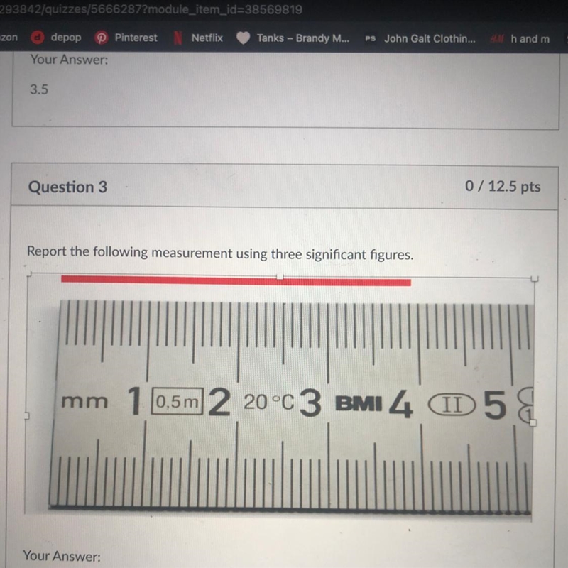 Report the following measurement using three significant figures.-example-1