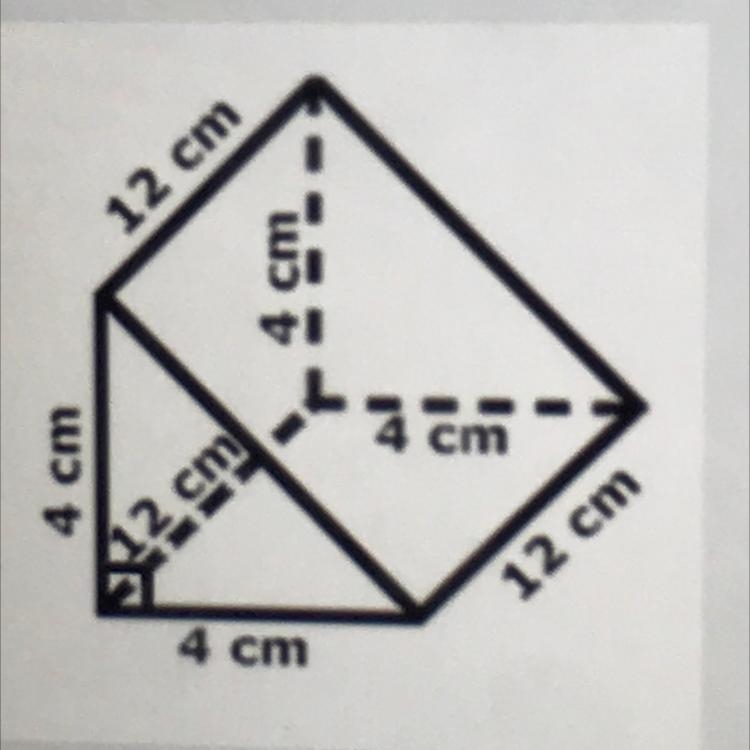 Part E Which Lateral face has the largest area, the bottom one, left one, or diagonal-example-1