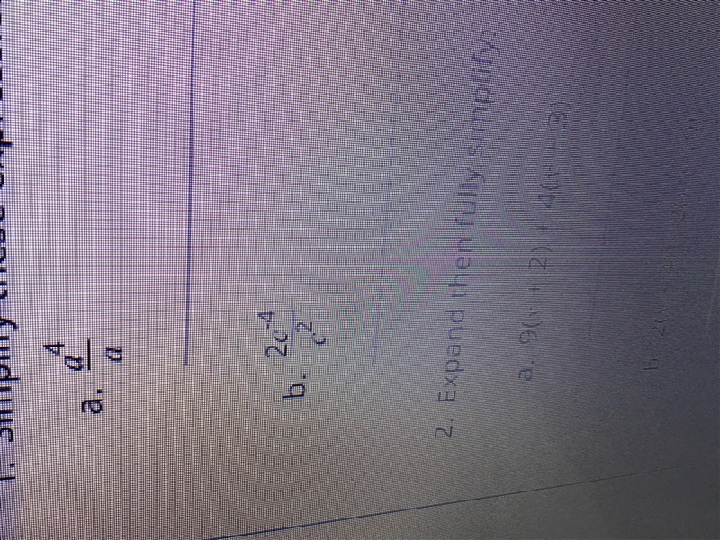 Simplify them please(a and b)-example-1