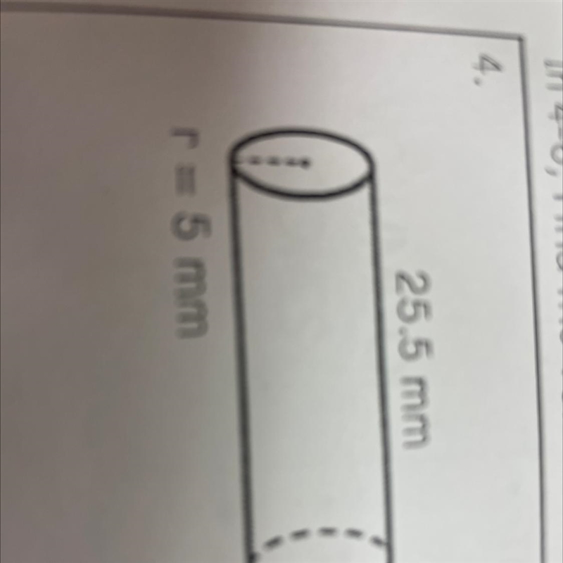 Find the volume of a cylinder im tears of pi?-example-1