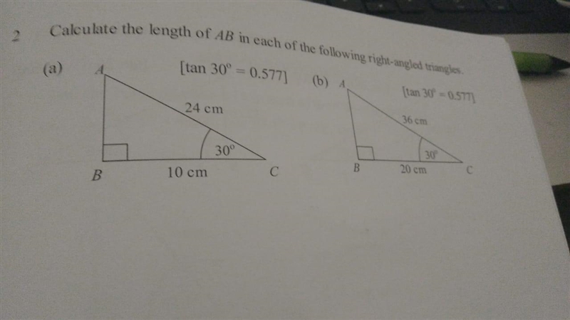 Calculate length of AB-example-1