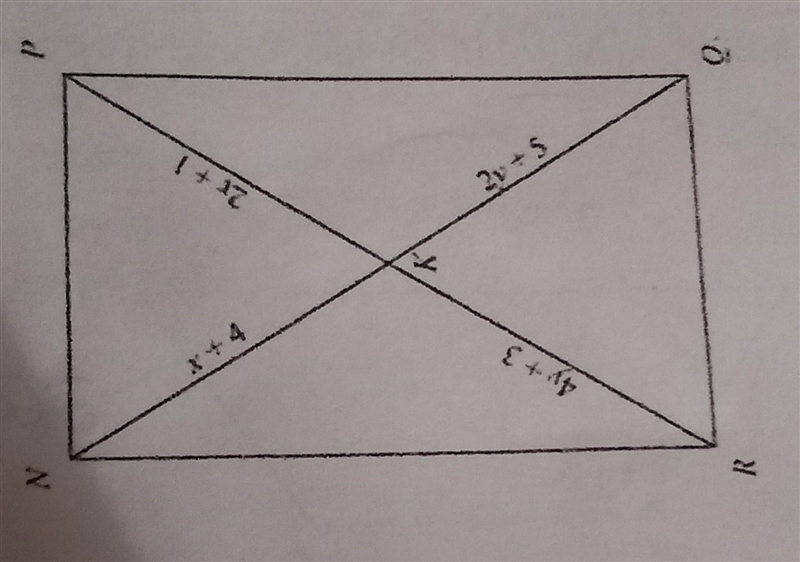 In this diagram, NPQR is a rectangle. What is the length, in units, of NQ?​-example-1