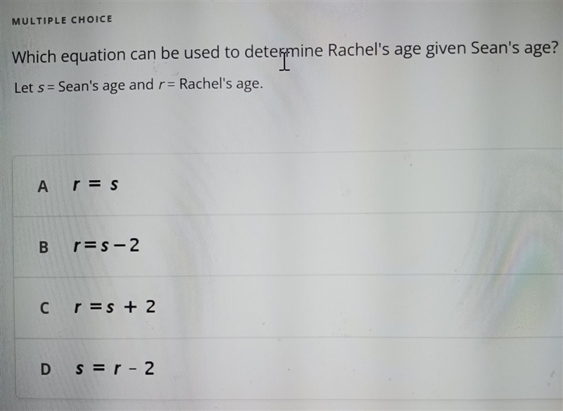 Sean and Rachel were both born on April 17. When Sean was 4, his sister Rachel was-example-1