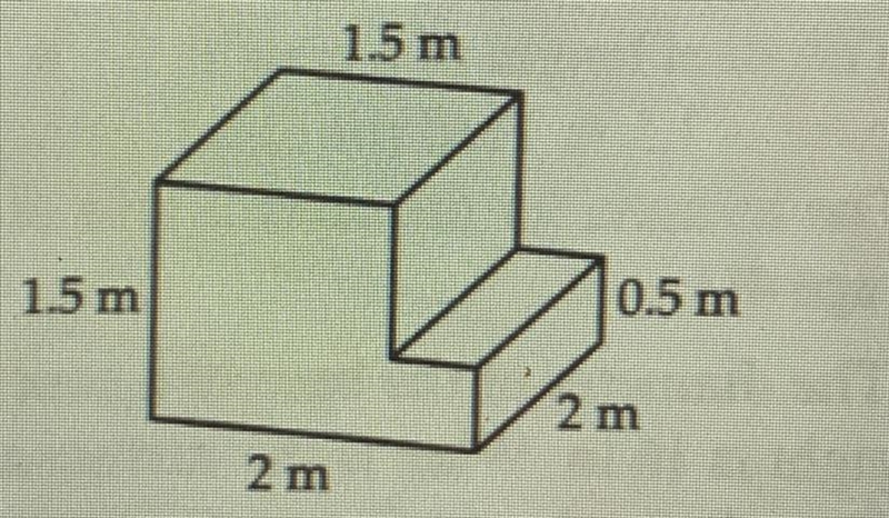 Find the volume of the figure-example-1