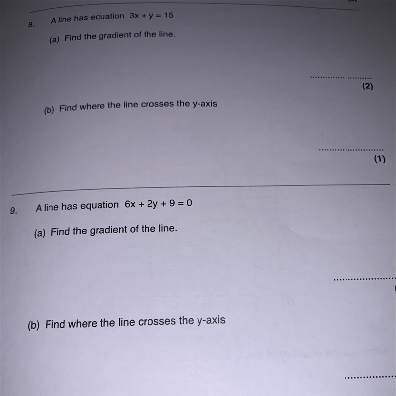 How do you solve these two questions and what are the answers?-example-1