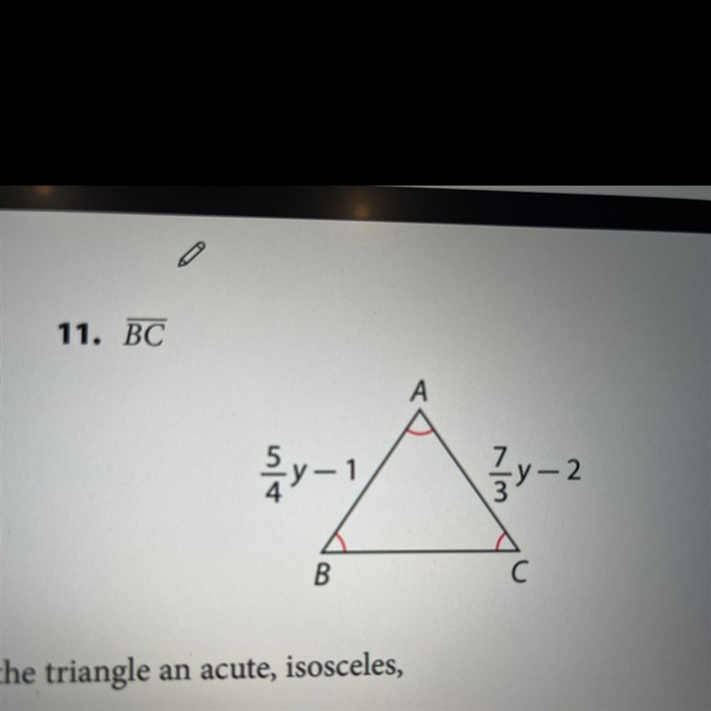 11. BC 5/4y-1 B A 7/3y-2 C-example-1