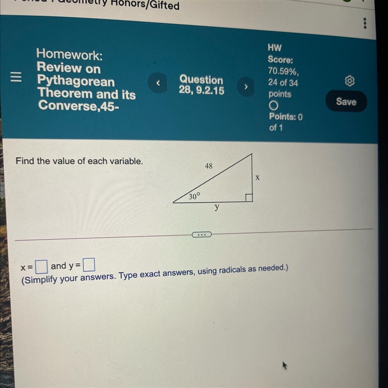 Find the value of each variable. Help asappppp-example-1