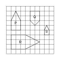 Identify similar pentagons.-example-1