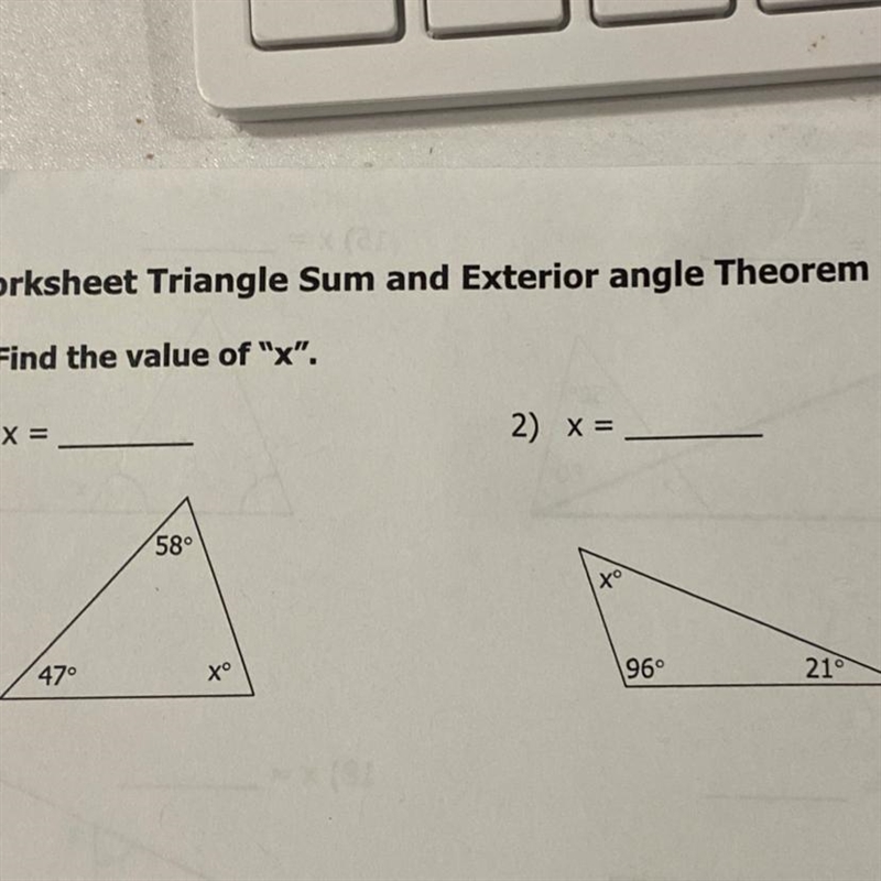 Find the value of x more points due to two questions in one first to answer correctly-example-1