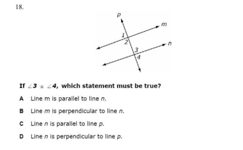 If 3 is congruent to 4 then which statement must be true?-example-1