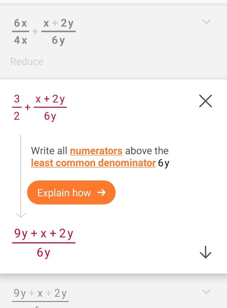 PLEASE HELP!! adding and subtracting rational expressions how did they get 9?? please-example-1