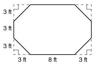 What is the total area of the following composite figure? 136.26 m 2 122.13 m 2 117.42 m-example-1