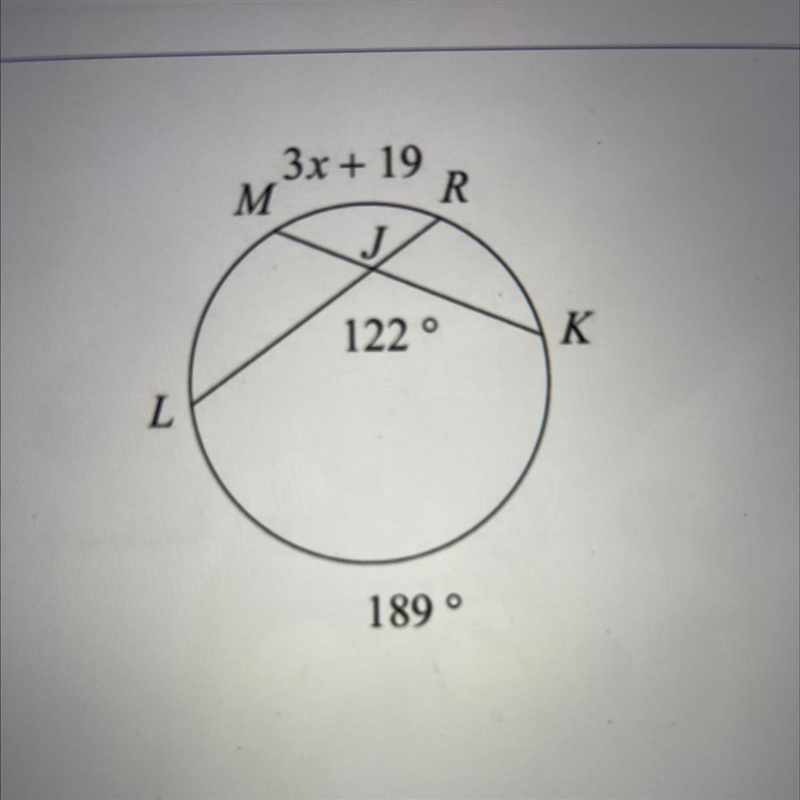 6) Find the value of x. A) 2 B) 4 C) 8 D) 12-example-1