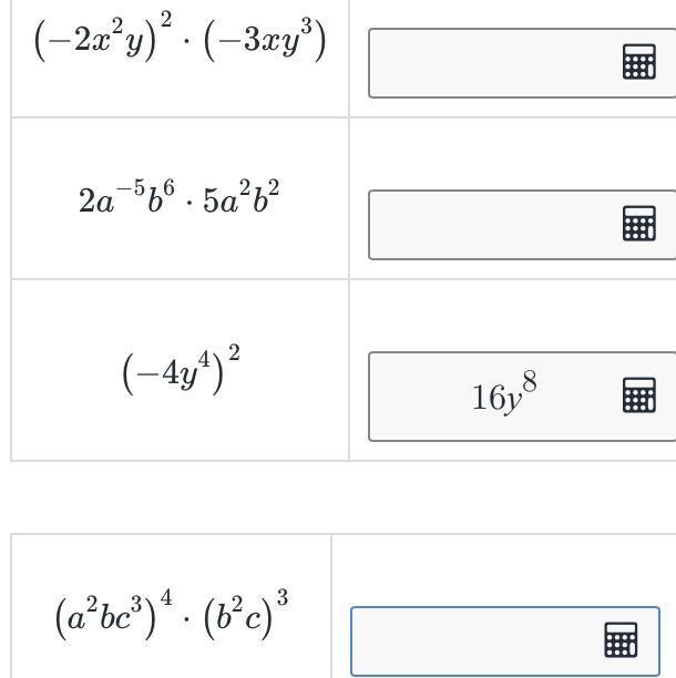 Simplify the monomials-example-1