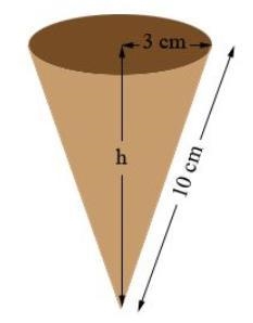 What volume of ice cream could fit inside this cone?-example-1