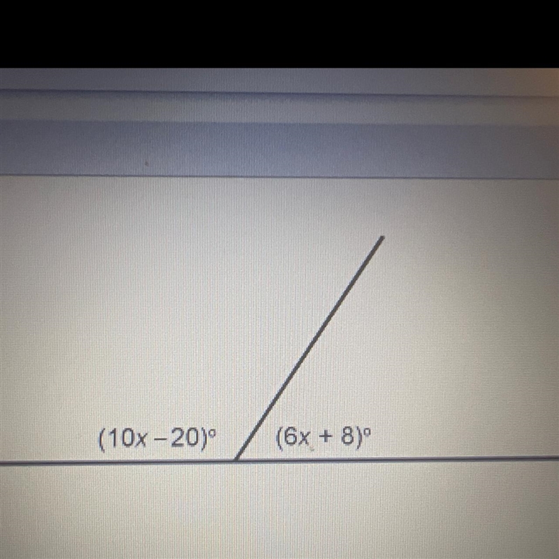 (10x-20)° (6x + 8)º. help-example-1