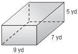 Find the volume of the rectangular prism below. (Hint: Volume = Base Area x Height-example-1