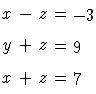 What is the solution to this system of equations?-example-1