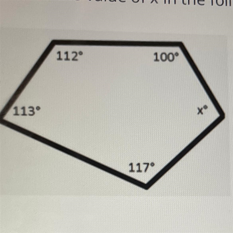 What is the value of X in the following diagram?-example-1