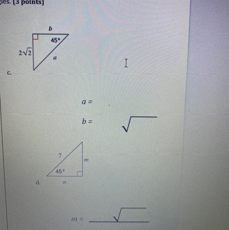 Find all the missing side lengths for the following ITS WORTH 20 points plsss help-example-1