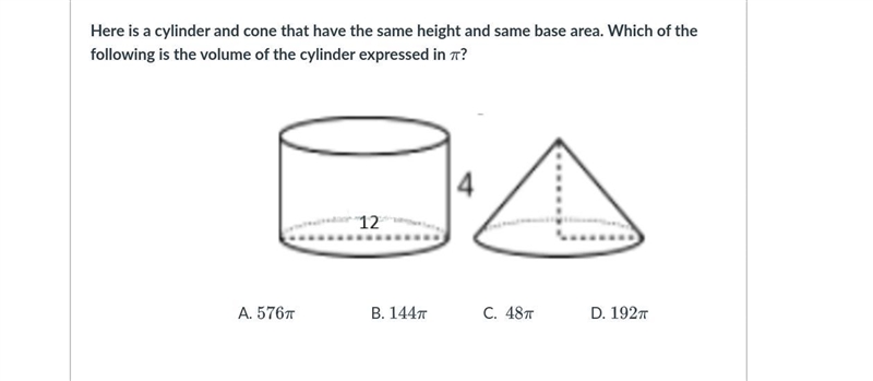 Which of the following is the volume of the cylinder-example-1