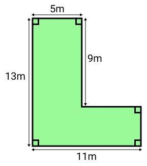 Find the area of the shaded shape-example-1