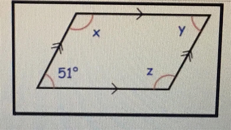 Find the missing angle.-example-1