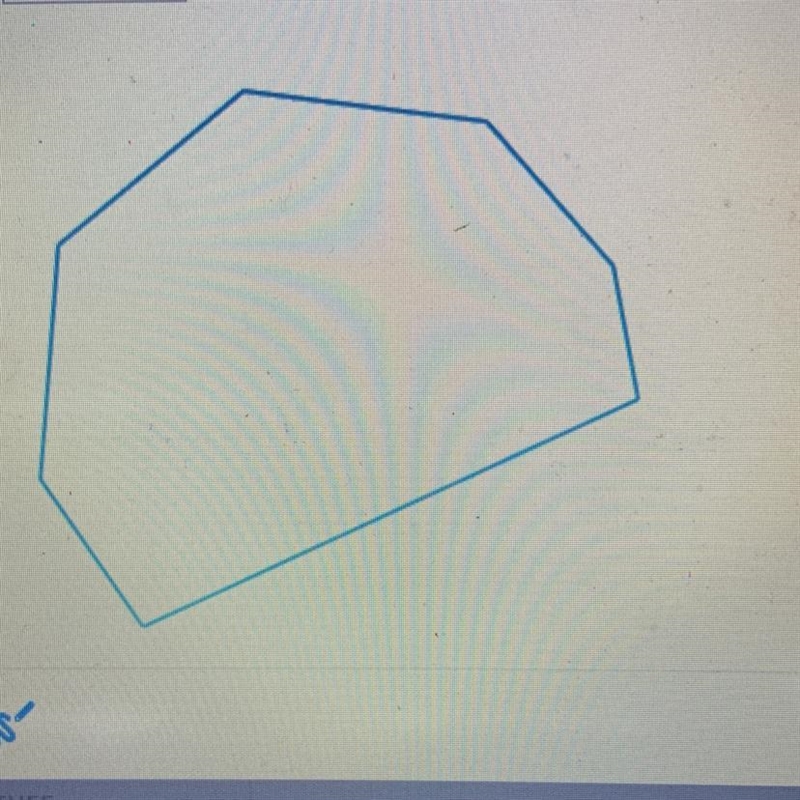 What is the sum of the interior angles of the polygon shown below?-example-1