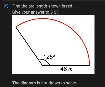 I don't get it. What is significant figure? I entered 104 because 125/360 x 2pi(48) equals-example-1