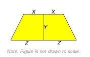 If X = 2 centimeters, Y = 5 centimeters, and Z = 5 centimeters, what is the area of-example-1