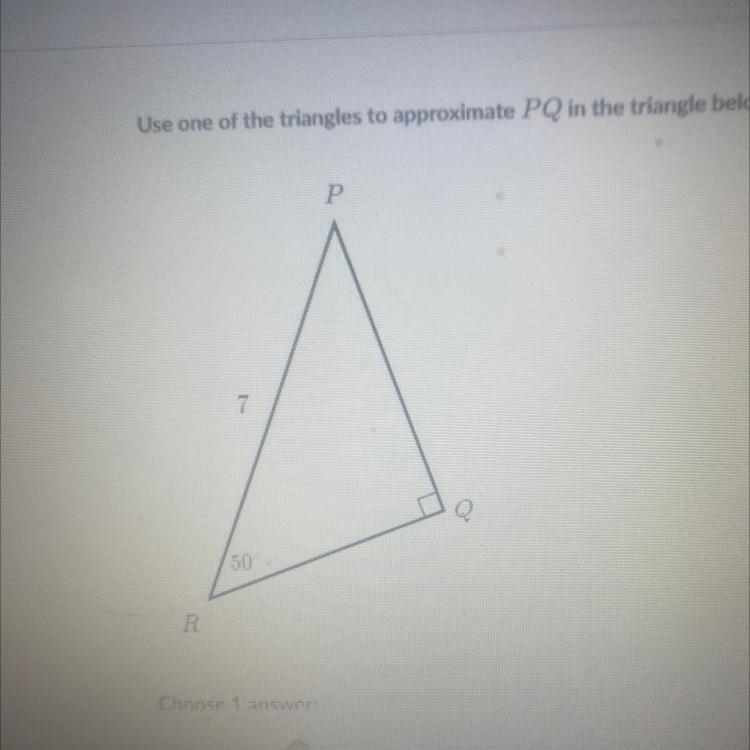 Right triangles 1,2 and 3 are given to its all their angle measures and approximate-example-1