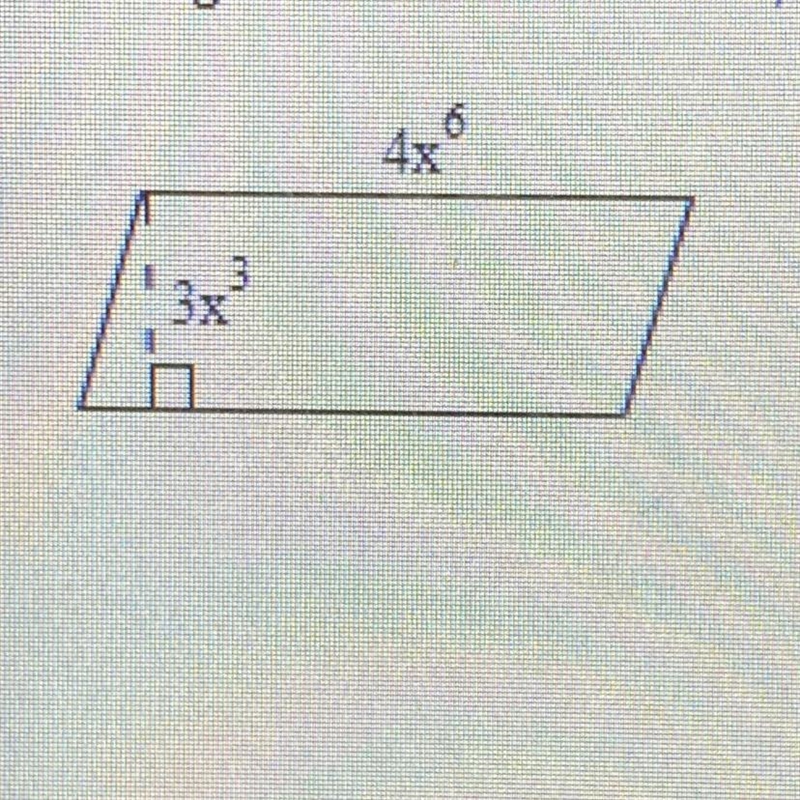 Using the formula A = bh, find the area of the parallelogram.-example-1