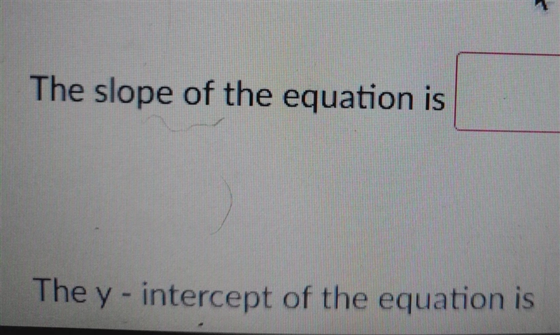 Y = - (5/2)x + 3 what is the slope of the equation-example-1