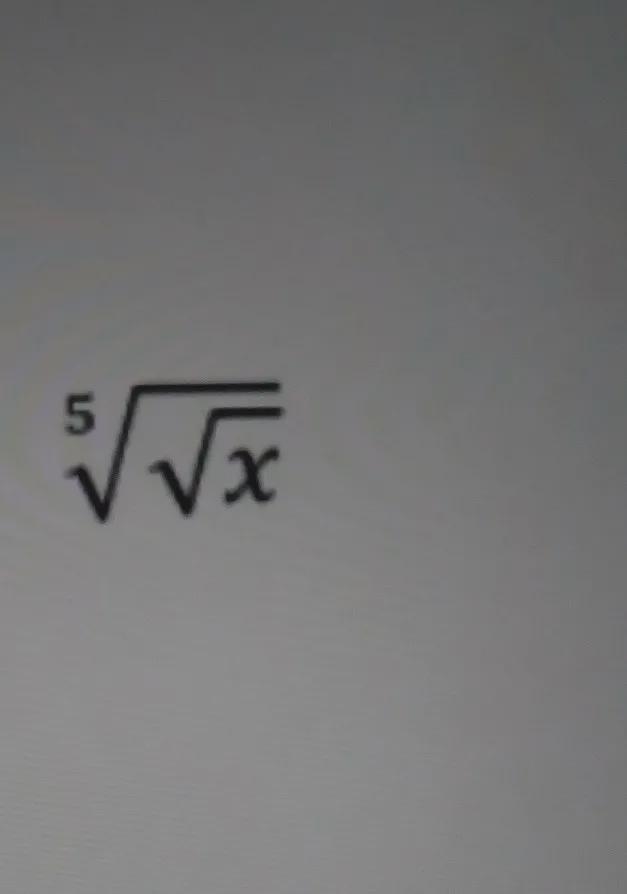 Rewrite the following as an exponential expression in simplest form-example-1