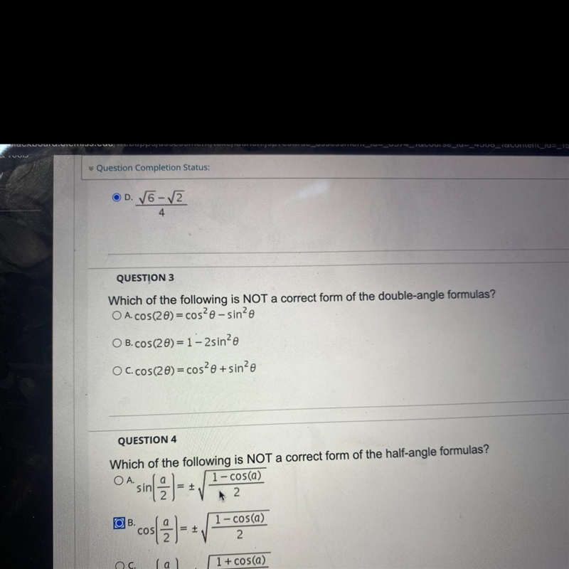 I need help with my exam practice homework . Question 3 please-example-1