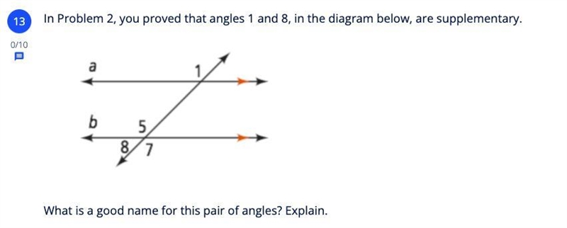 I guessed Supplementary, but I think I'm just not understanding, help-example-1