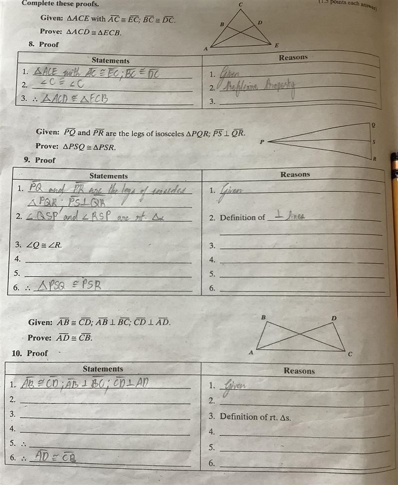 Someone help pls, its urgent! ASAP!! (Geometry) “Complete the proofs”-example-1