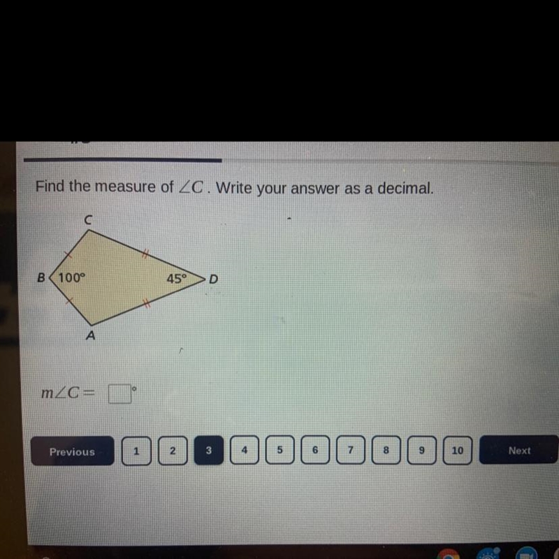 Find the measure of ZC. Write your answer as a decimal-example-1