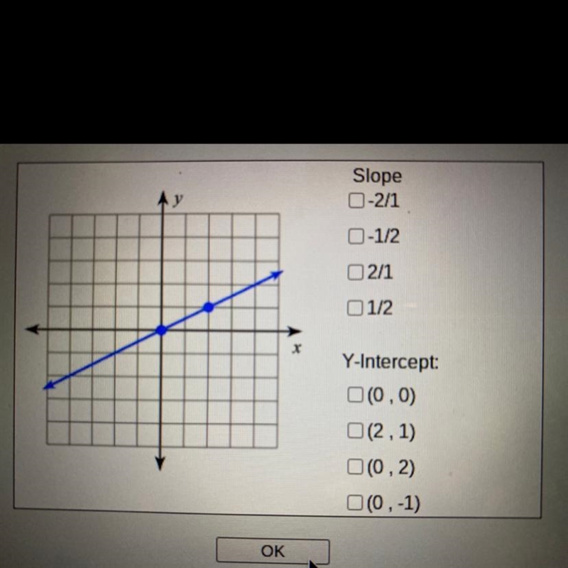 Find slope and y-intercepts.-example-1