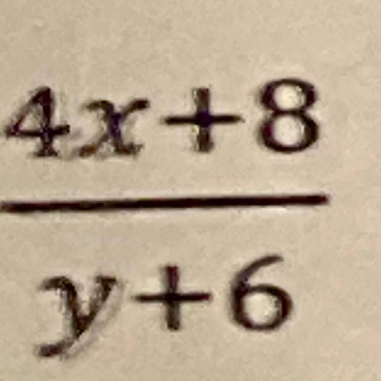 If x=3 and y=4 what is 4x+8/y+6-example-1