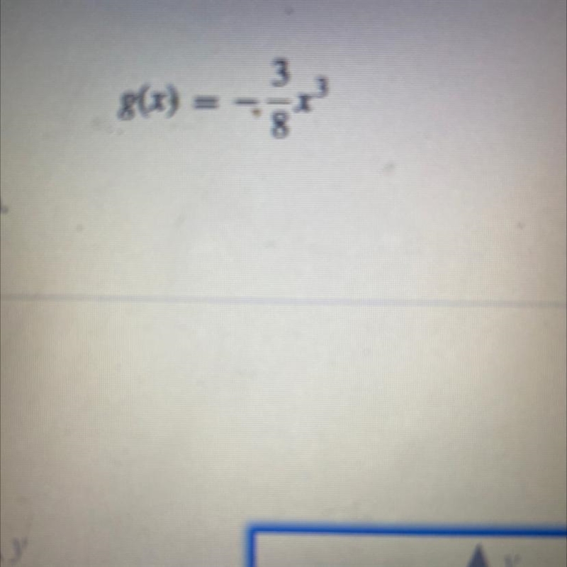 Consider the following function Identify the general shape ofThe graph ofThis function-example-1