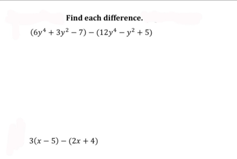 Can someone help me out with these two problems and show work please !!-example-1